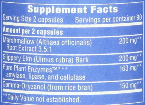 Enzymatic Therapy Acid-Ease Digestion Formula for Sensitive Stomachs, 180 Veg Capsules - Image 2